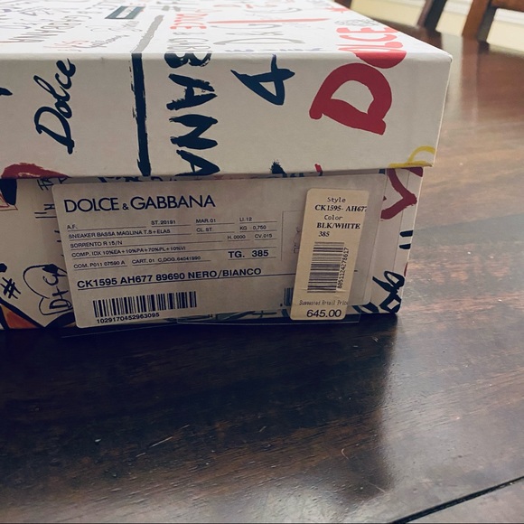 Dolce & Gabbana Shoes - Dolce & Gabbana sneakers size 38.5.